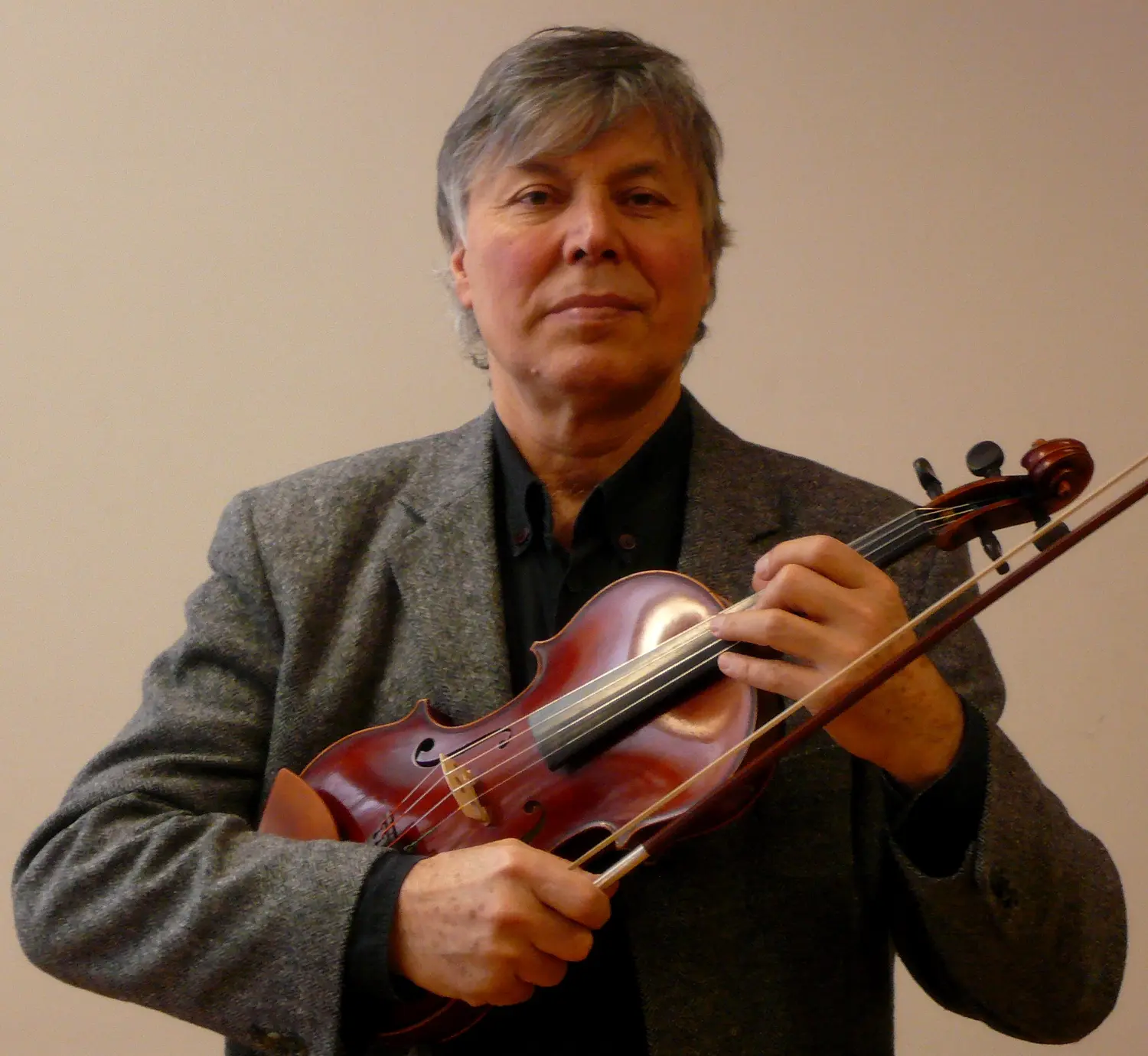 Prof. Riza Yildiz mit seiner Violine